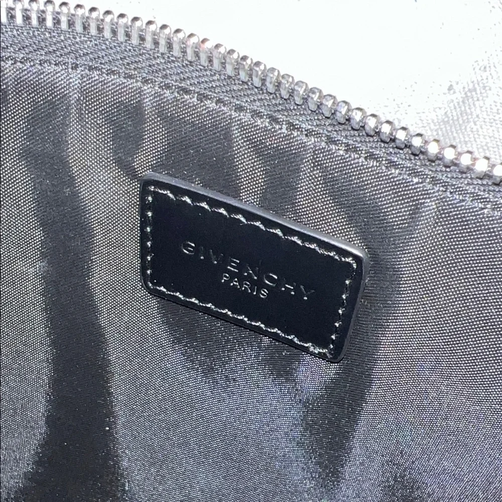 Givenchy Coated Canvas All Over Monkey Brother Large Zip Pouch - Picture 5 of 10